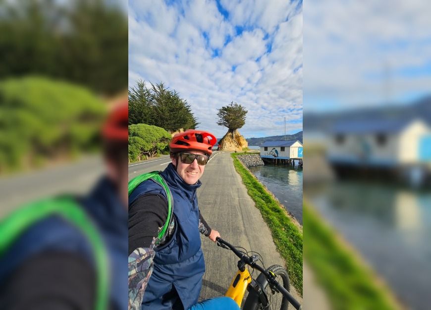 cycling in Dunedin